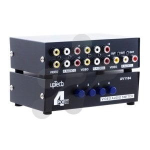AV Switch 4in-1out AV1104