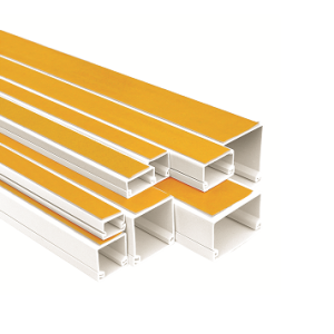 Mutlusan 12x12 mm Kablo Kanalı Yapışkan Bantlı Canalex Seri - 001 157 012012 20 00