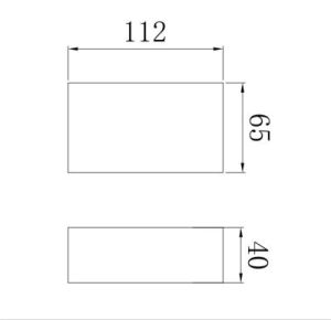 Jupiter 2x3W LED Bahçe Aplik 3000K Gün Işığı LW419