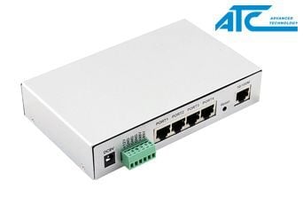 TCP/IP - 4 Port RS232/422/485 Çevirici ATC-2004