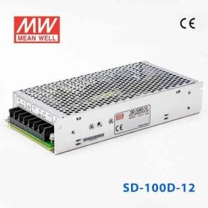 MEANWELL- SD-100D-12 	72~144Vdc>12Vdc 8.5Amp  Güç Kaynağı