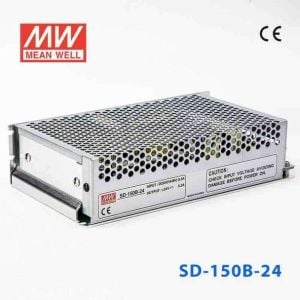 MEANWELL- SD-150B-24 	18~36Vdc>24Vdc 6.3Amp  Güç Kaynağı