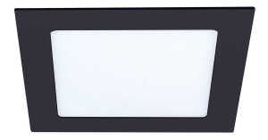 Jupiter Siyah 9W Slim Led Panel Armatür 3000K Gün Işığı LD452 S830