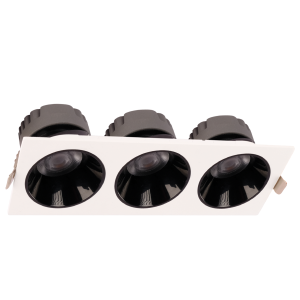 ACK 3x10w 6500K Siyah Reflektörlü Beyaz Üçlü Led Spot Sıva AltıAD10-01730