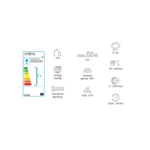 20,5 Watt Sensörlü Led Projektör Steinel LS 150 LED - Beyaz