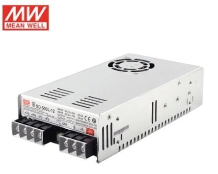 MEANWELL- SD-500L-12 19~72Vdc>12Vdc 40.0Amp  Güç Kaynağı