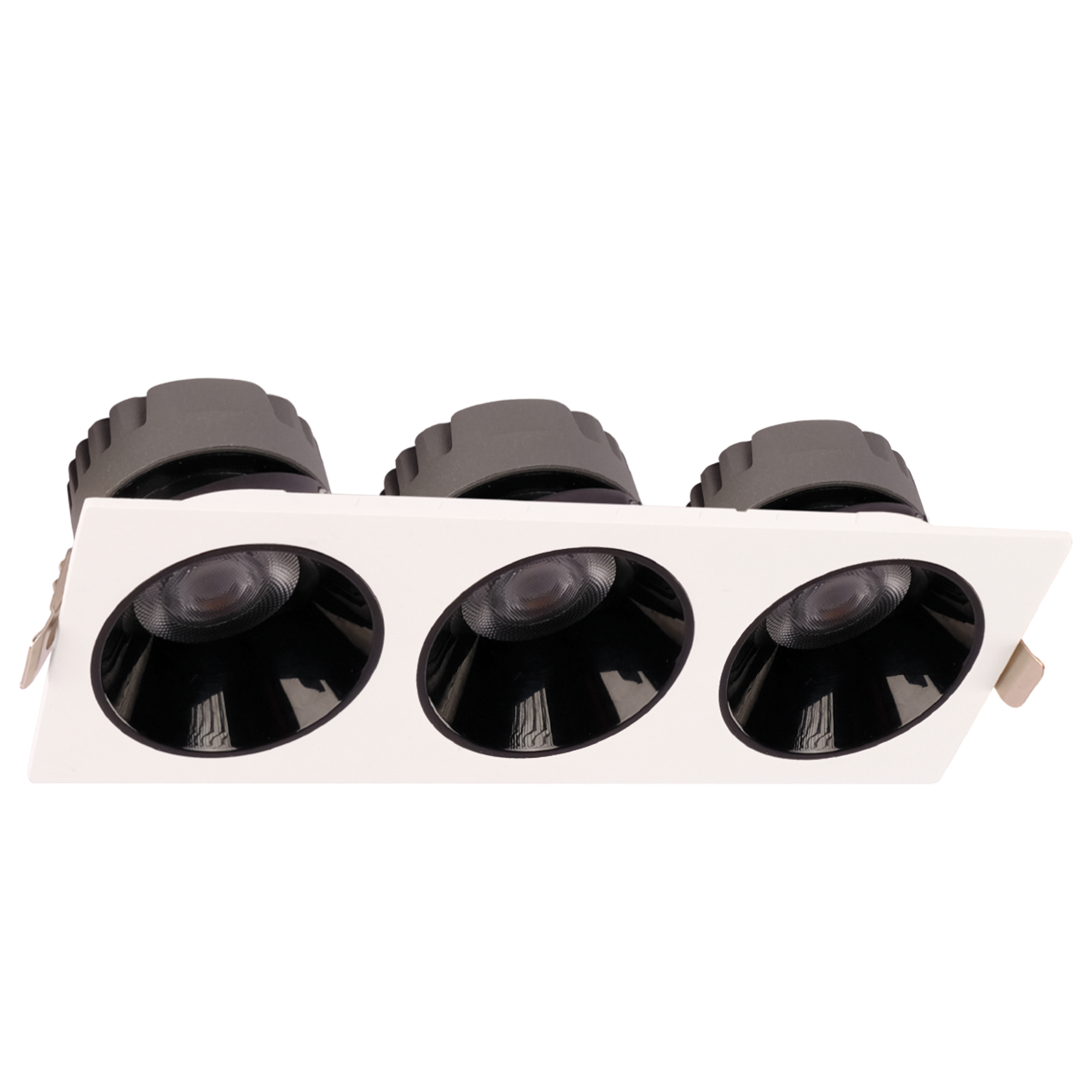 ACK 3x25w 4000K Siyah Reflektörlü BeyazÜçlü Led Spot Sıva Altı AD10-03710