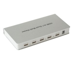 HDMI Switch 4 In 1 Out with Quad MultiViewer KX 1012Q