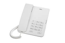 Karel Beyaz Analog Masa Telefonu TM140