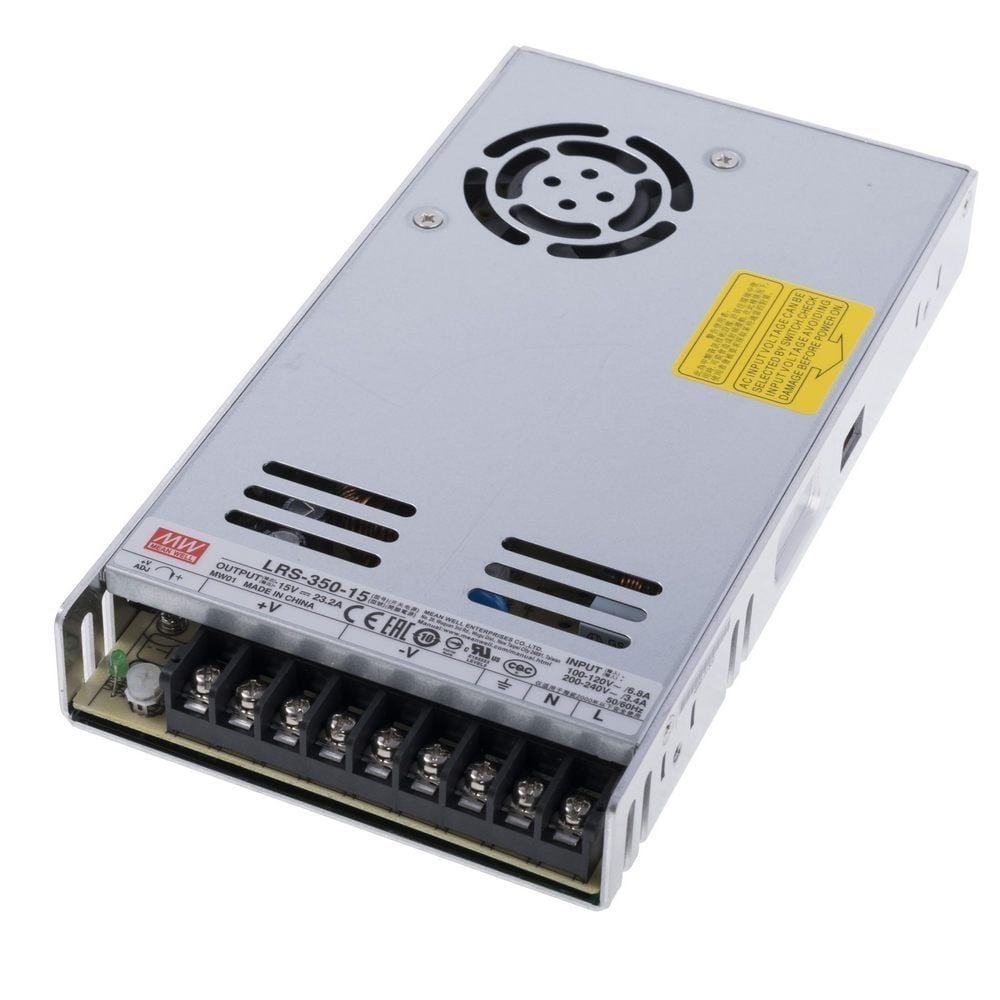 MEANWELL- 15Vdc 23.2Amp LRS-350-15KO  Güç Kaynağı