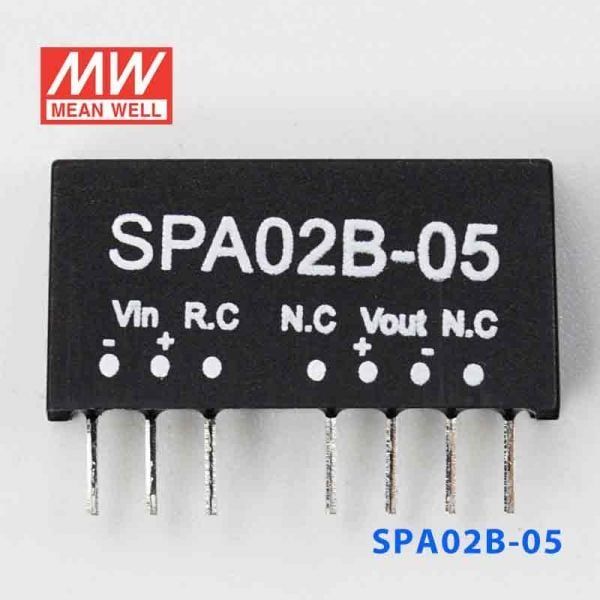 MEANWELL- SPA02B-05 18~36Vdc>+5Vdc 400mA  Dönüştürücü