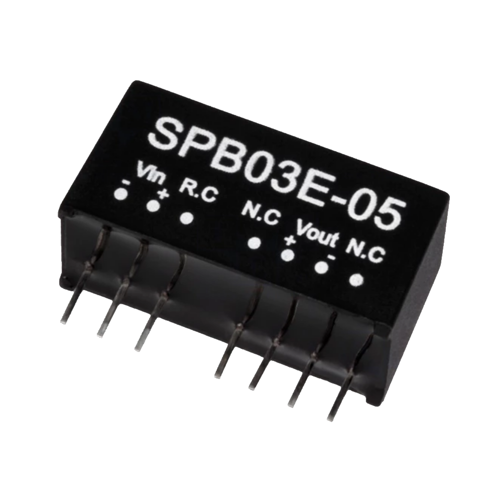MEANWELL- SPB03E-05 4.5~9Vdc>+5Vdc 600mA  Dönüştürücü