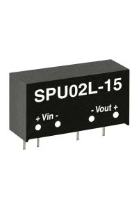 MEANWELL- SPU02L-15 4.5~5.5Vdc>+15Vdc 133mA  Dönüştürücü