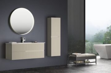 Orka MoonLight 120 cm Asma Banyo Dolabı