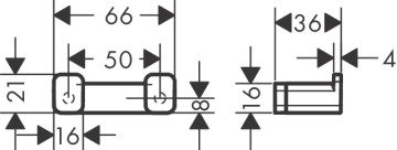Hansgrohe AddStoris İkili Askılık