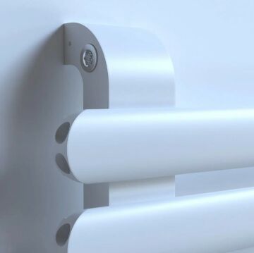 Quup Rifle 2 Dilim İnci Beyaz Alüminyum Havlupan