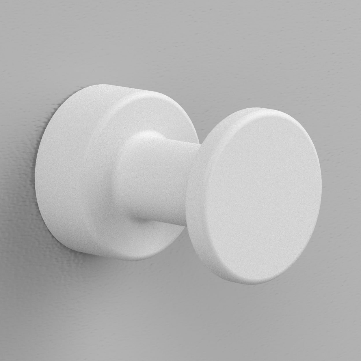 Sonia Tecno Mat Beyaz Askılık 3.5cm