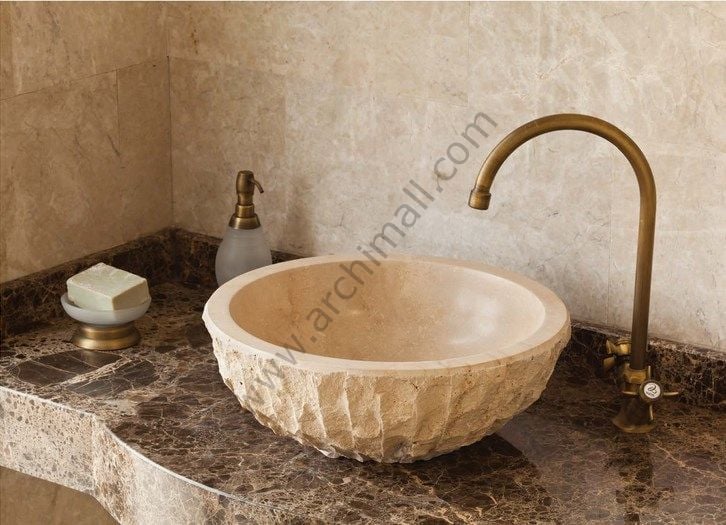 Delta Doğaltaş Atina Klasik Lavabo