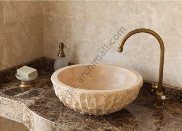 Delta Doğaltaş Atina Klasik Lavabo