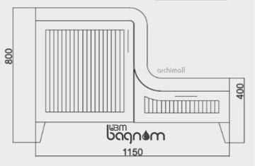 UBM Banyo Lotus Abdest Lavabosu