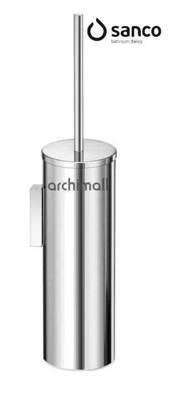 Sanco Klozet Fırçalık Duvara Montaj Parlak Krom