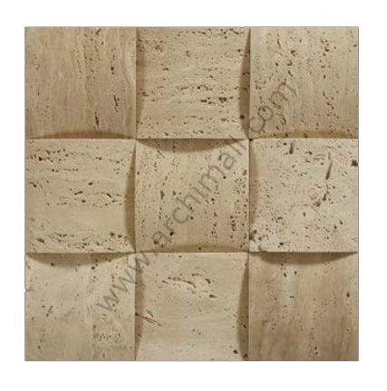 Delta Doğaltaş Farah Klasik Traverten Mozaik 95x95 mm