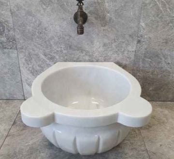 Delta Doğaltaş Marsilya Beyaz Kurna