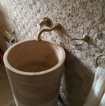 Delta Doğaltaş Zagreb Klasik Lavabo