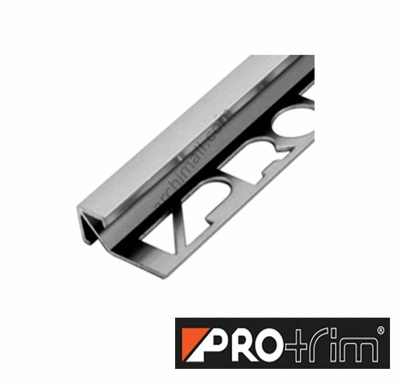 Protrim Pro-Cubic 10 mm Alüminyum Köşe Çıtası Parlak Krom