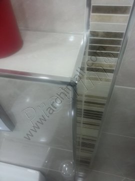 Protrim Pro-Cubic 12.5 mm Alüminyum Köşe Çıtası Parlak Krom