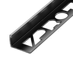 Protrim Pro-Edge 14 mm Alüminyum Zemin Bitim Çıtası Parlak Krom