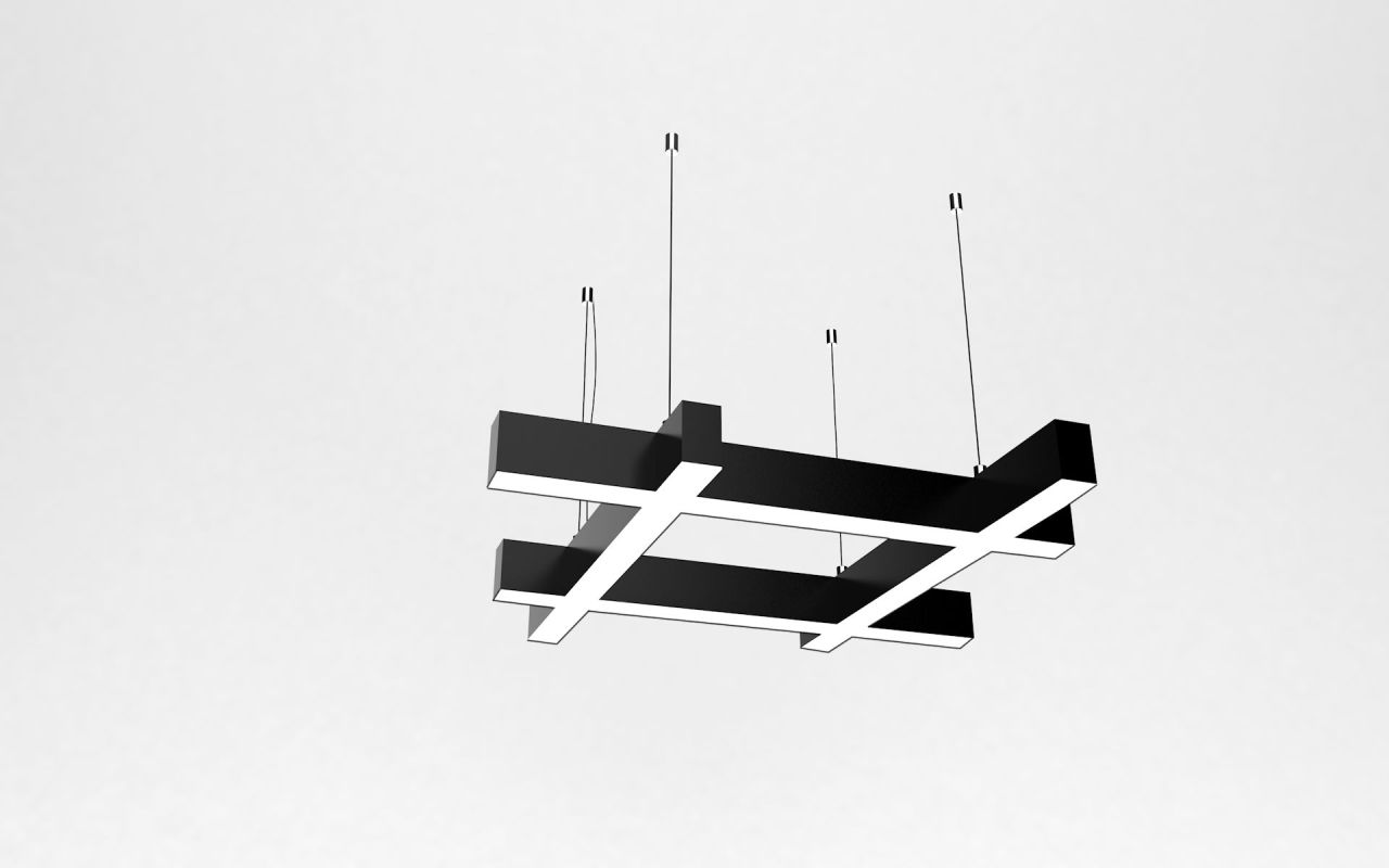 NY 9009.2423 ASYM LED KARE ARMATÜR