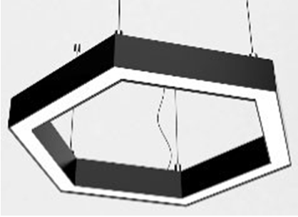 NY 9025.2411 ALTIGEN DEKORATİF LED SARKIT LINEAR ARMATÜR