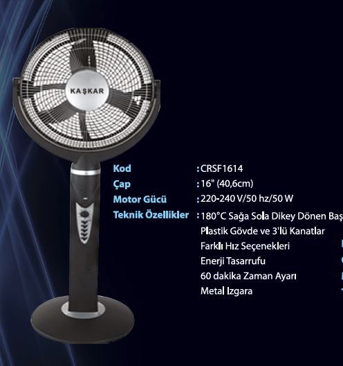 CRSF 1614 VANTİLATÖR