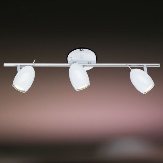 Quincy 3'lü Beyaz LED Tavan Pilafonyer