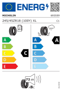 Michelin 245/45R18 XL 100Y Pilot Sport 5 (Üretim Yılı: 2024)