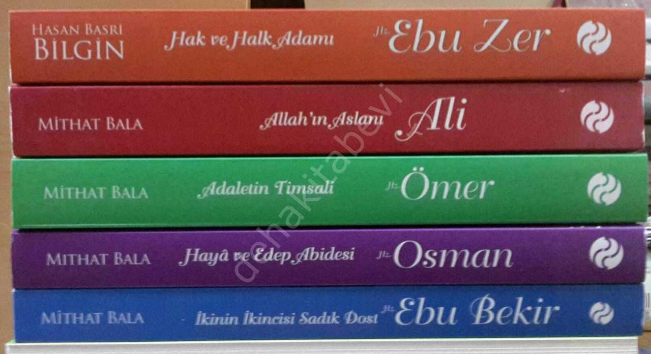 sahabe hayatı roman seti 5 kitap set