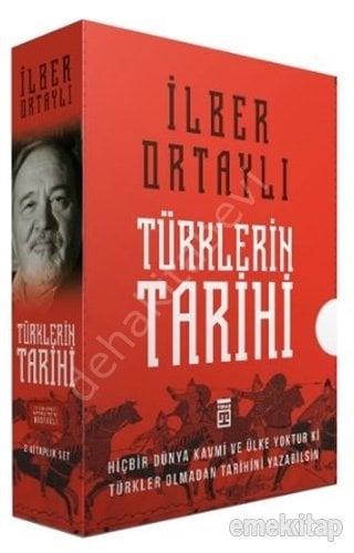 Türklerin Tarihi Kutulu Set (2 Kitap Takım)  İlber Ortaylı