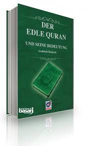 Der Edle Quran und Seine Bedeutung Arabisch Deutsch Kod 021, Dua Yayıncılık