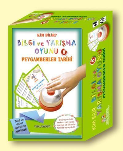 Bilgi ve Yarışma Oyunu 8 - Peygamberler Tarihi; Kim Bilir? & Zeka ve Dikkat Geliştirme Kart Oyunları, Uysal Yayınları