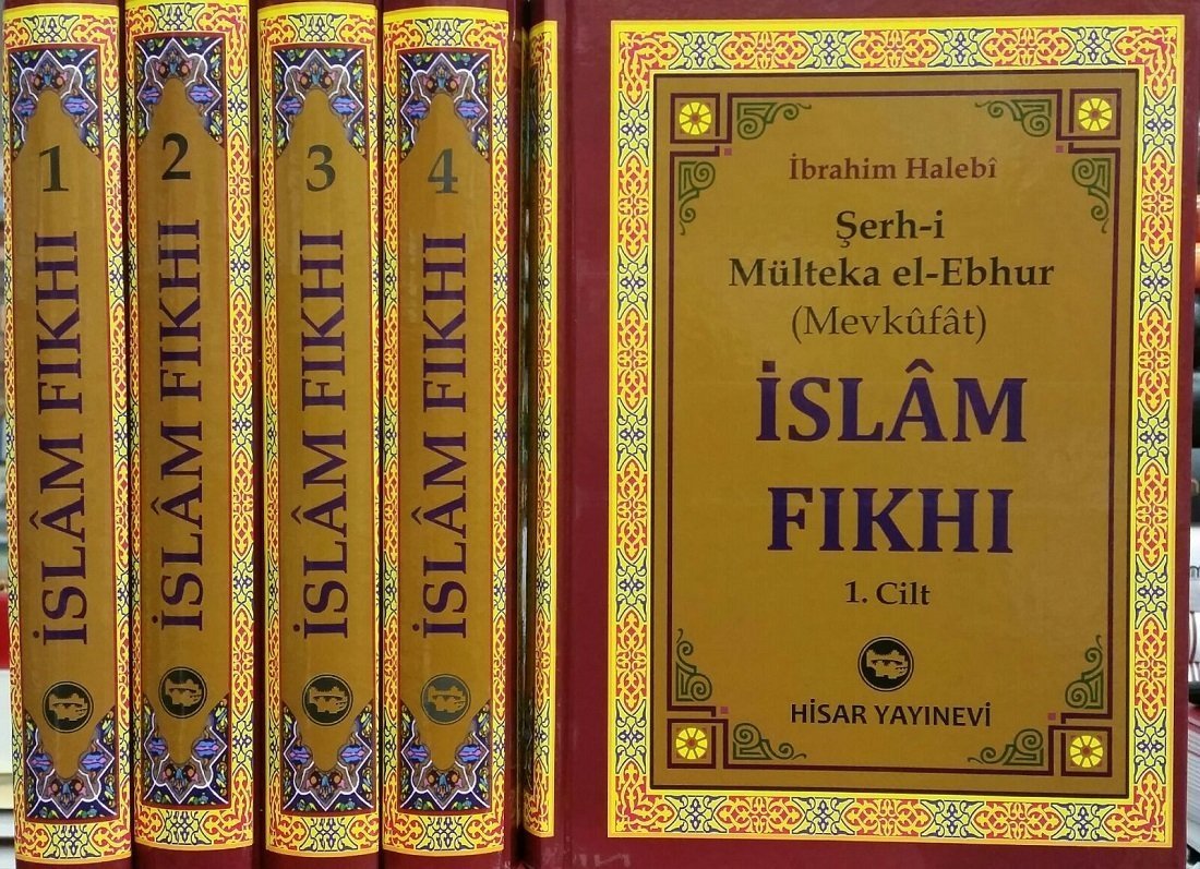 Şerh-i Mülteka El-Ebhur (Mevkufat) İslam Fıkhı 4 Cilt Takım