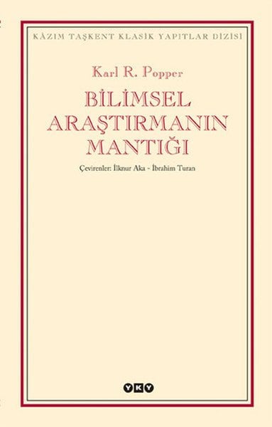 Bilimsel Araştırmanın Mantığı, Karl R. Popper