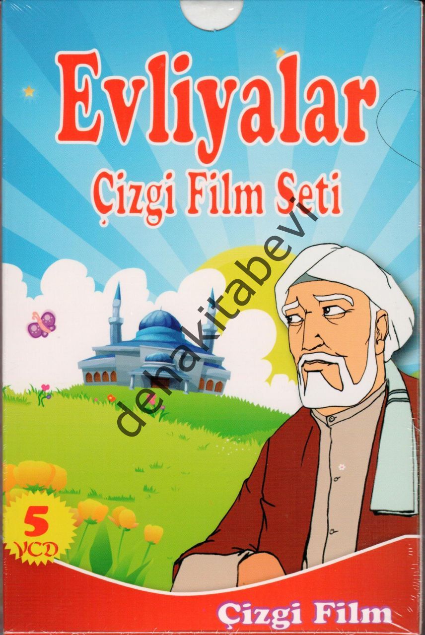 Evliyalar Çizgi Film Seti - 5 VCD Set Kutulu