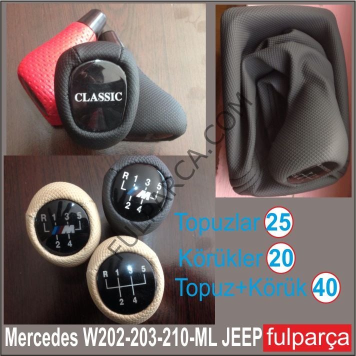 MERCEDES W210 VİTES TOPUZU BEJ