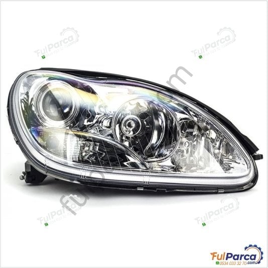 Mercedes S Glass W220 Sol Far Lambası. 98-05