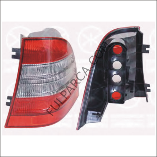 mercedes ml163 jeep arka stop sol