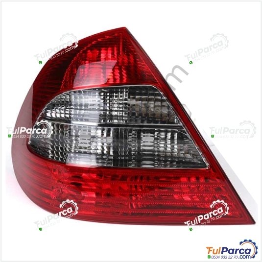 Mercedes E Seri W211 Arka Stop Sol Krmızı-Füme L 03-