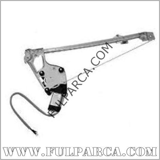 Mercedes W124/W201 Cam Kirkosu Motorlu Arka Sol