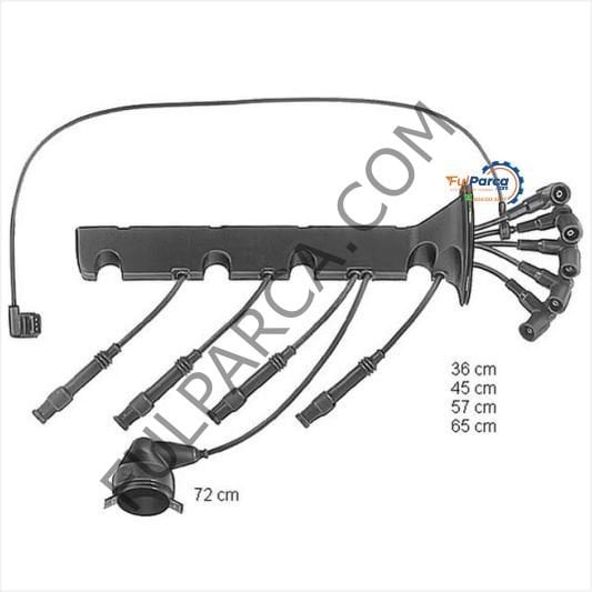 Bmw E30 M40 Motor Buji Kablo Seti Sensörlü