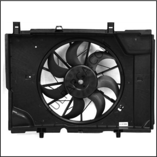 mercedes W170 fan davlumbazı